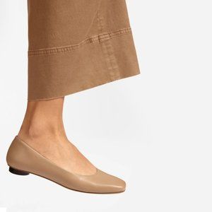 Everlane The 90s Flats in Tan  leather made in Italy flats shoes 9